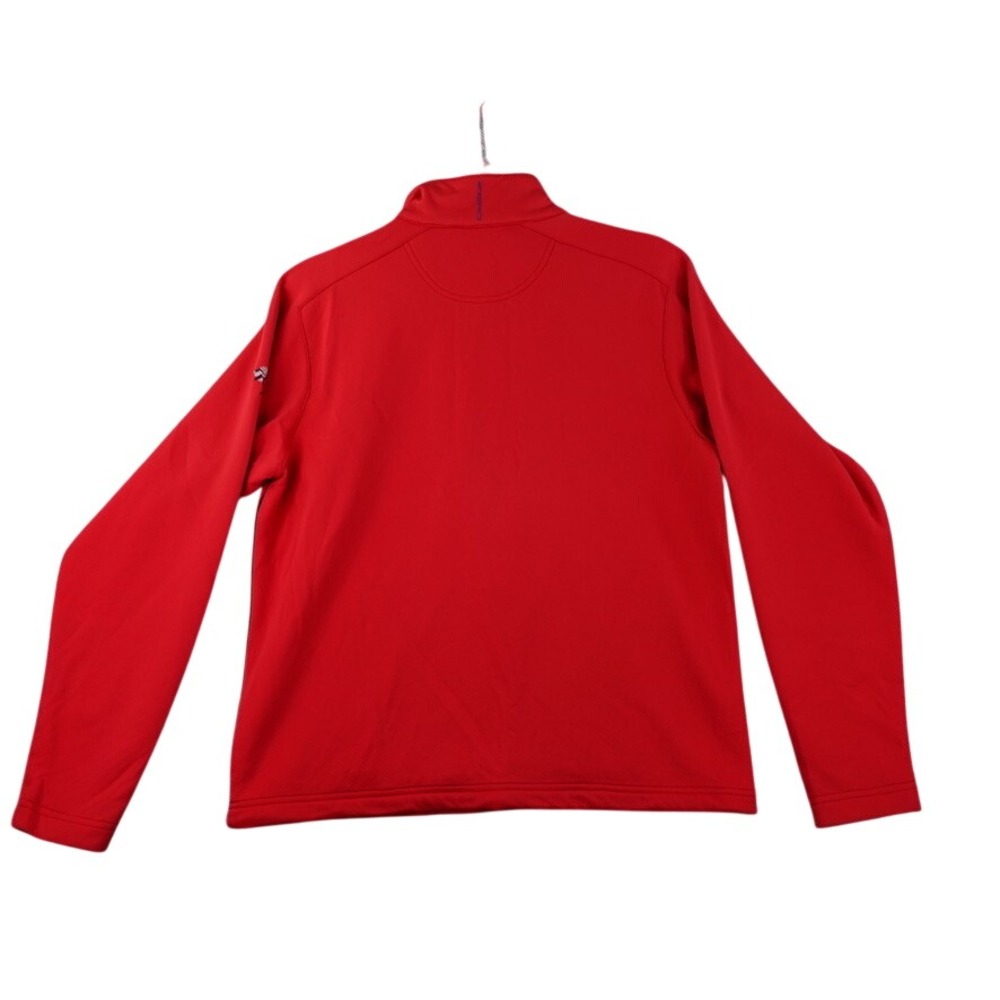 Zero Restriction Golf Pullover Mens Medium Red 1/… - image 2